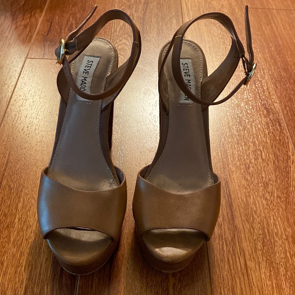 Steve Madden platform block heels